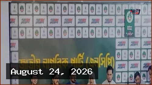 অন্তর্বর্তী সরকারের ছয় মাসে সব খাতে ব্যর্থতার অভিযোগ জাতীয় নাগরিক পার্টির