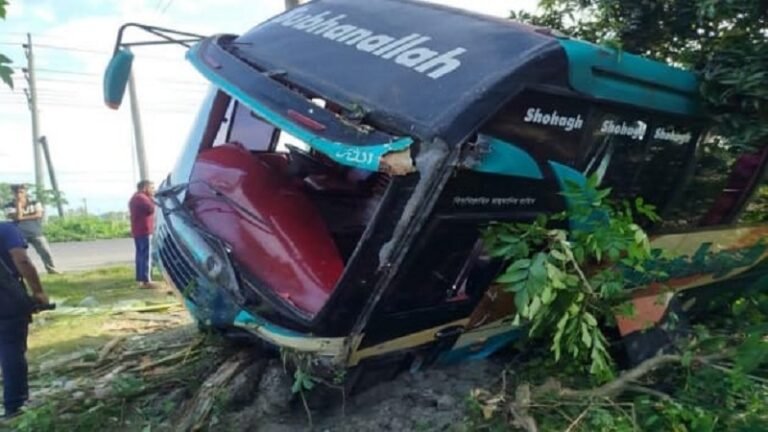 সাতক্ষীরায় মর্নিং ওয়াকে বেরিয়ে বাসের ধাক্কায় প্রাণ হারালেন আনন্দ দাস