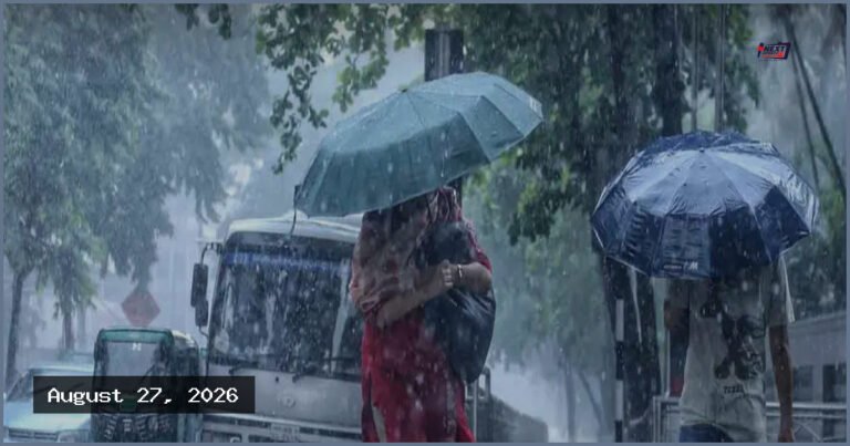 রাজধানীতে বজ্রসহ বৃষ্টির পূর্বাভাস, তাপমাত্রা অপরিবর্তিত থাকার সম্ভাবনা