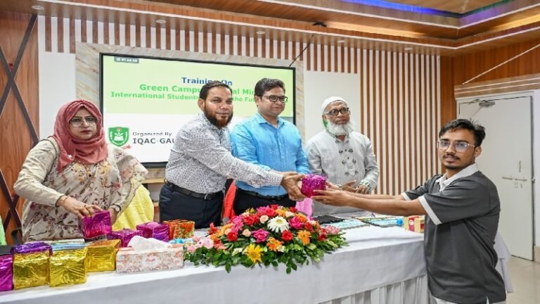 গাজীপুর কৃষি বিশ্ববিদ্যালয়কে গ্লোবাল হাব হিসেবে গড়ে তোলার লক্ষ্য উপাচার্যের