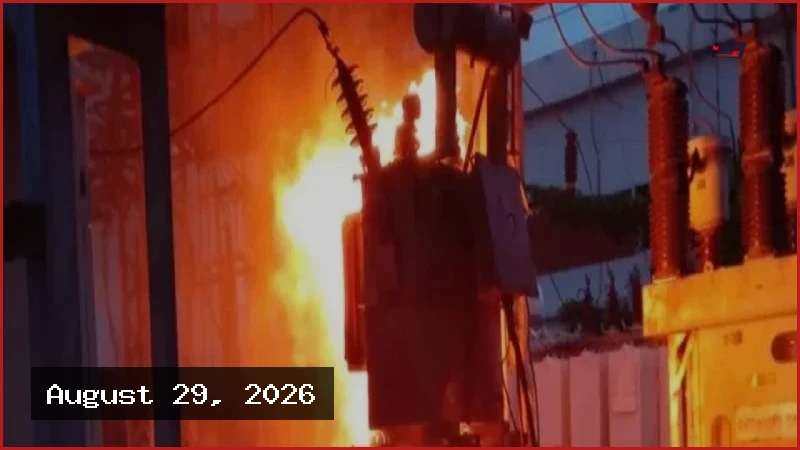 ব্রাহ্মণবাড়িয়ায় বৈদ্যুতিক সাবস্টেশনে অগ্নিকাণ্ড, নিয়ন্ত্রণে ফায়ার সার্ভিস