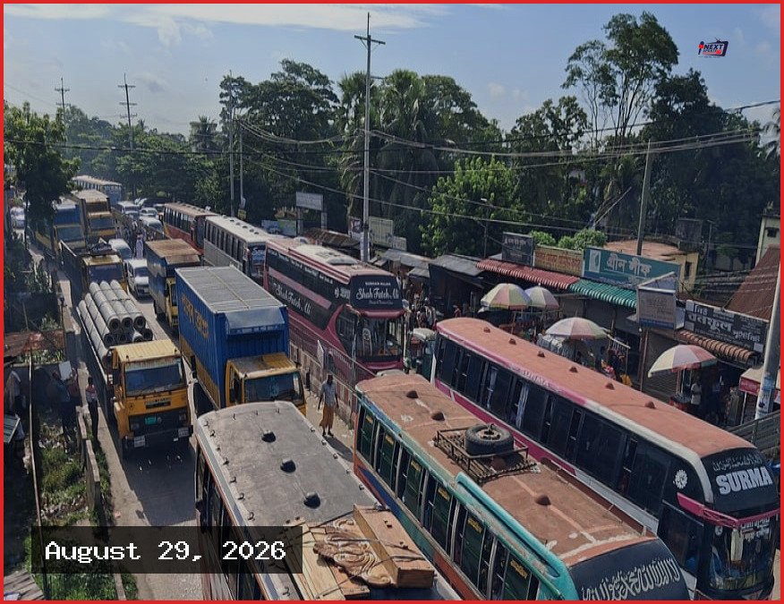 ঢাকা-চট্টগ্রাম মহাসড়কে তীব্র যানজট, অ্যাম্বুলেন্সে রোগীর মৃত্যু