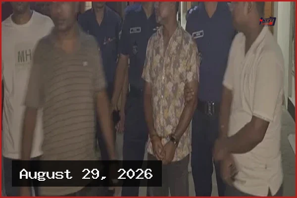 মাগুরায় পুলিশ সদস্যকে থাপ্পড় দেওয়া সেই নাঈমুজ্জামান নয়ন গ্রেপ্তার