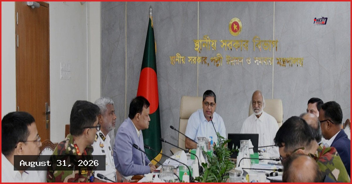 ‘ক্লিন সিটি, গ্রিন সিটি’ দ্রুত বাস্তবায়নে সমন্বিত কাজের নির্দেশ স্থানীয় সরকার