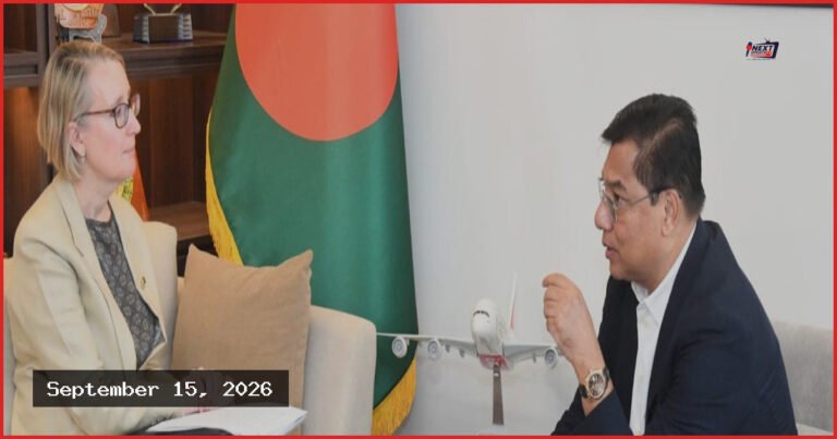 বিমান বাংলাদেশ এয়ারলাইন্সের আধুনিকায়নে ব্রিটিশ হাইকমিশনারের সঙ্গে মন্ত্রীর বৈঠক