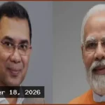মোদি-তারেক রহমানের শুভেচ্ছা বিনিময়