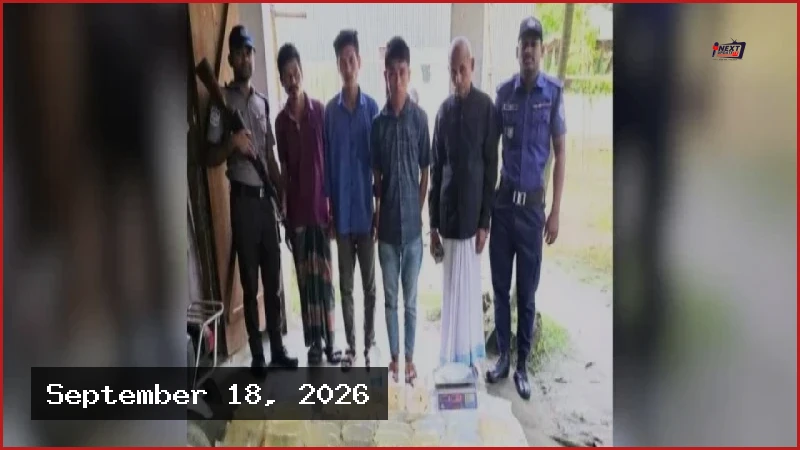 রাঙামাটিতে ২২১ লিটার দেশি মদসহ ৫ জন গ্রেপ্তার