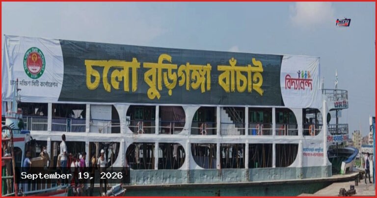 বুড়িগঙ্গা রক্ষায় বর্জ্যের বিনিময়ে ভাসমান বাজার চালু করল ডিএসসিসি