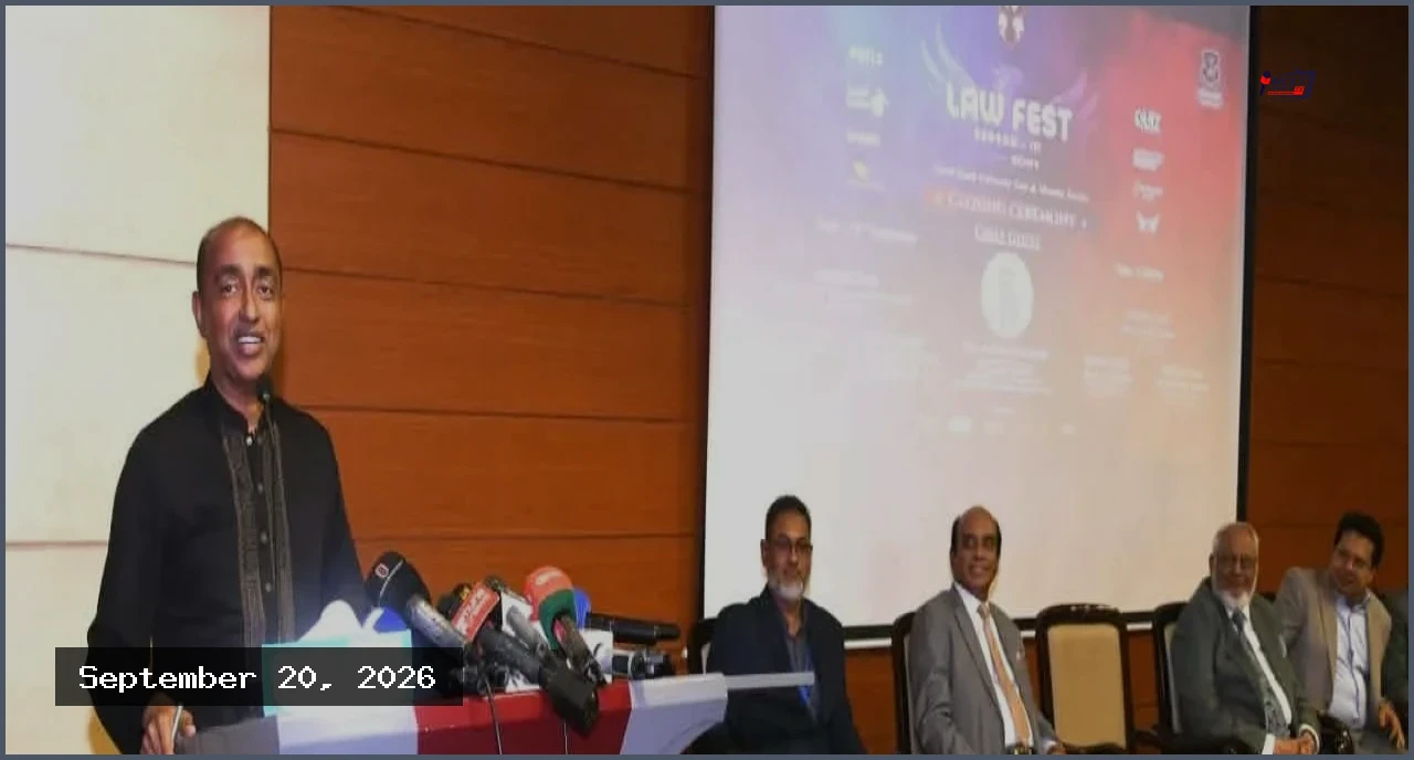 আইন পেশায় কেবল অর্থ নয়, মানবিকতাকে গুরুত্ব দিন: আইনমন্ত্রী
