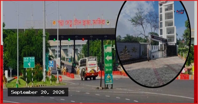 পদ্মা সেতুর টোলপ্লাজার বিদ্যুৎ ফিডার থেকে রেস্তোরাঁয় সংযোগের অভিযোগ