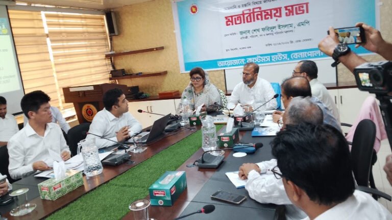 বেনাপোল বন্দরে রাজস্ব ফাঁকি রোধে কঠোর সতর্কতার নির্দেশ প্রতিমন্ত্রীর