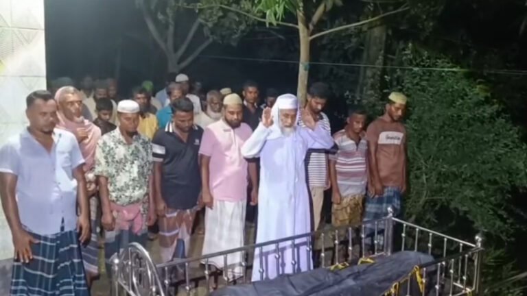 শ্যামনগরে চিরনিদ্রায় শায়িত এমপি নজরুলের স্ত্রী মরিয়ম