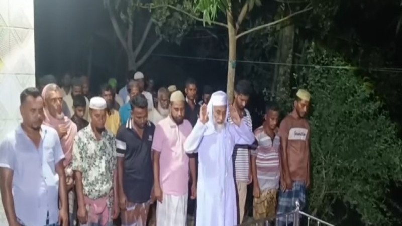 শ্যামনগরে চিরনিদ্রায় শায়িত এমপি নজরুলের স্ত্রী মরিয়ম