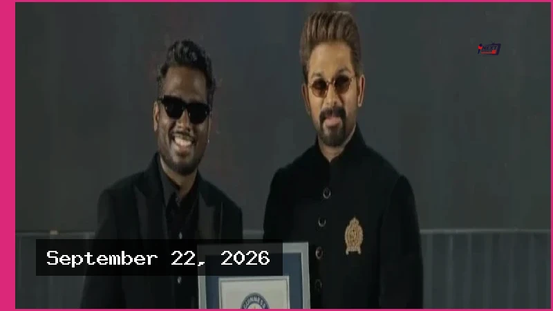 মুক্তির আগেই গিনেস রেকর্ডে আল্লু অর্জুনের সিনেমা রাকা