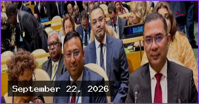 জাতিসংঘ সাধারণ পরিষদের উদ্বোধনী অধিবেশনে প্রধানমন্ত্রী