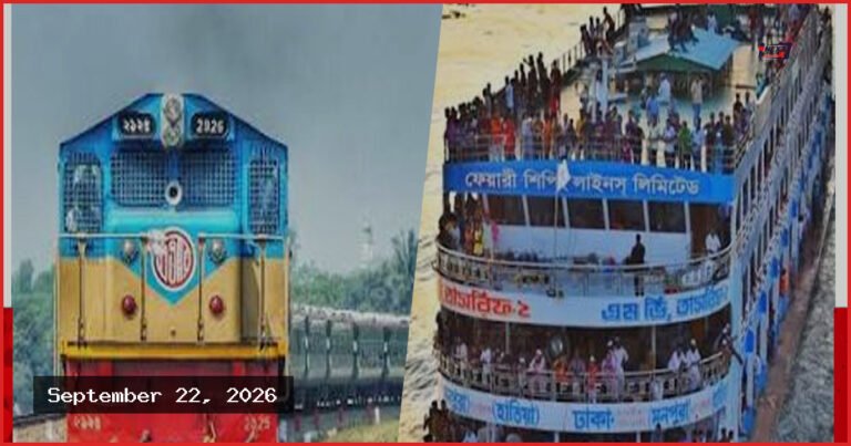 রেল ভাড়া অপরিবর্তিত, লঞ্চের ভাড়া নিয়ে সিদ্ধান্ত বৃহস্পতিবার