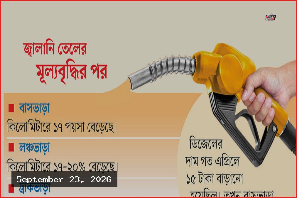 জ্বালানি তেলের দাম বাড়ায় বাস, ট্রাক, লঞ্চের ভাড়া বৃদ্ধি; জনজীবনে নতুন চাপ