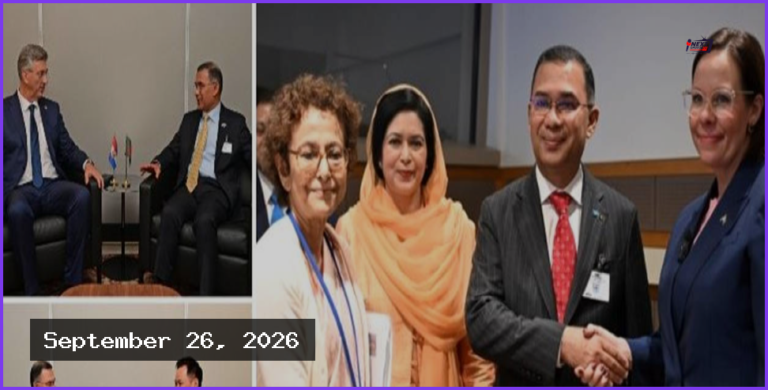 জাতিসংঘে বিভিন্ন দেশের নেতাদের সঙ্গে প্রধানমন্ত্রীর গুরুত্বপূর্ণ দ্বিপক্ষীয় বৈঠক