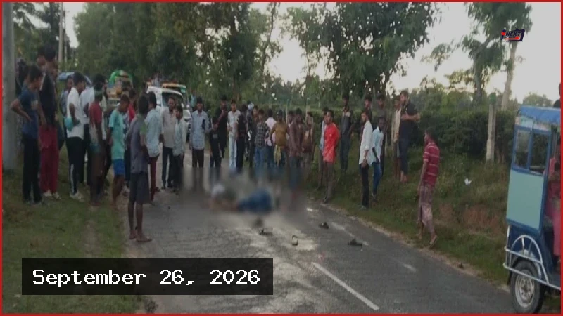 চুনারুঘাটে মোটরসাইকেল দুর্ঘটনায় দুই যুবক নিহত, আহত ২