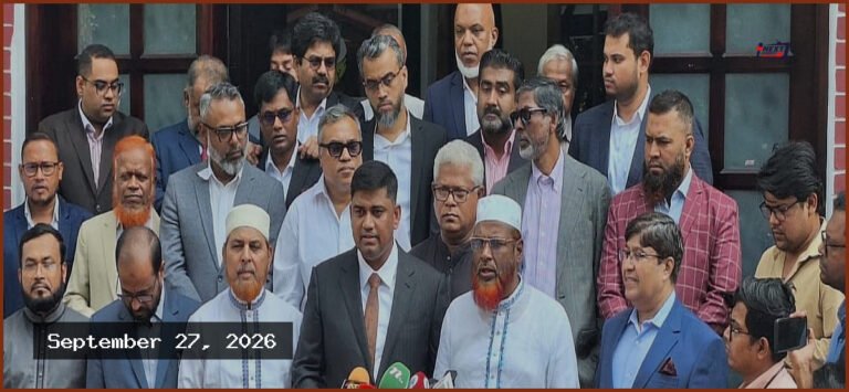 মিরপুরে স্বাস্থ্যসেবা কেন্দ্রে হামলার নেপথ্যে শাসক দলের লোকজন: মিয়া গোলাম পরওয়ার