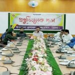 লালমোহনে দুর্গাপূজা ও সরকারি সেবা কার্যক্রম নিয়ে প্রস্তুতি সভা