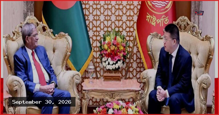 চীনের বিনিয়োগ বৃদ্ধি ও রোহিঙ্গা প্রত্যাবাসনে রাষ্ট্রপতির আহ্বান