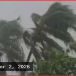 দেশের ১২ অঞ্চলে ৬০ কিলোমিটার বেগে ঝড়ের পূর্বাভাস