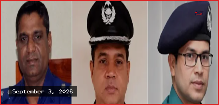 দায়িত্বে অবহেলা ও আদেশ অমান্য করায় চার পুলিশ কর্মকর্তা বরখাস্ত