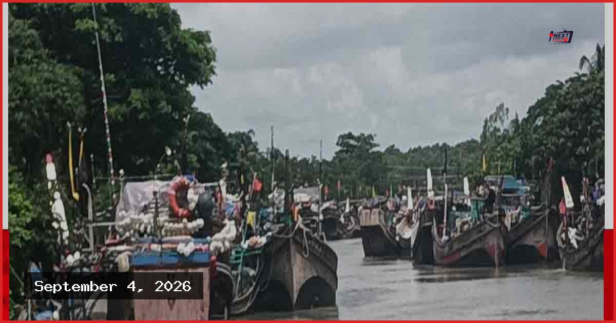 উত্তাল বঙ্গোপসাগর: নিরাপদ আশ্রয়ে ফিরছে পাথরঘাটার শতাধিক ট্রলার