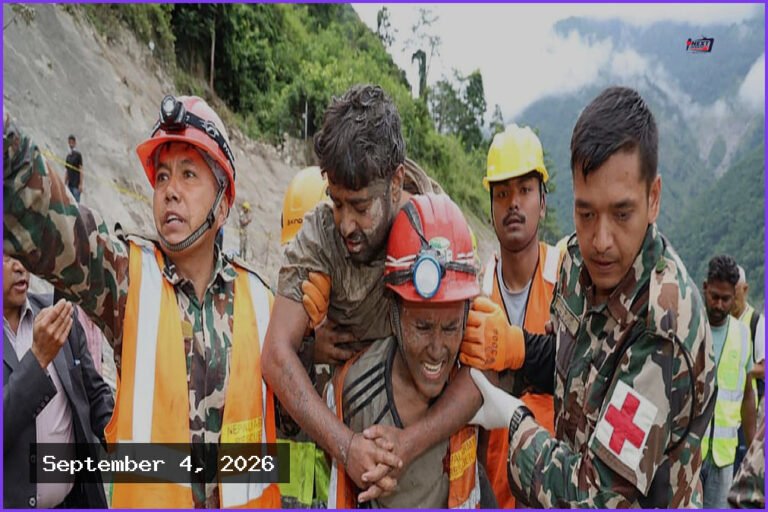 নেপালে ৯ দিন পর সুড়ঙ্গ থেকে জীবিত উদ্ধার দুজন