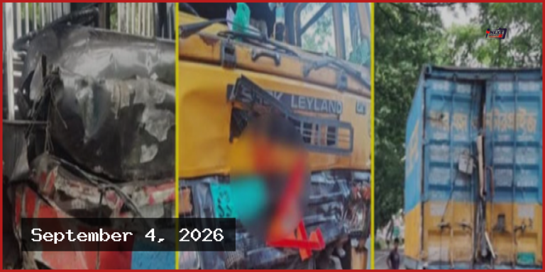 ফেনীর মুহুরীগঞ্জে বাস-কাভার্ডভ্যান-লরির ত্রিমুখী সংঘর্ষে নিহত ৩