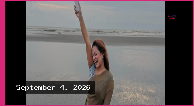 কক্সবাজার সমুদ্রসৈকতে নতুন লুকে ধরা দিলেন অভিনেত্রী দীঘি