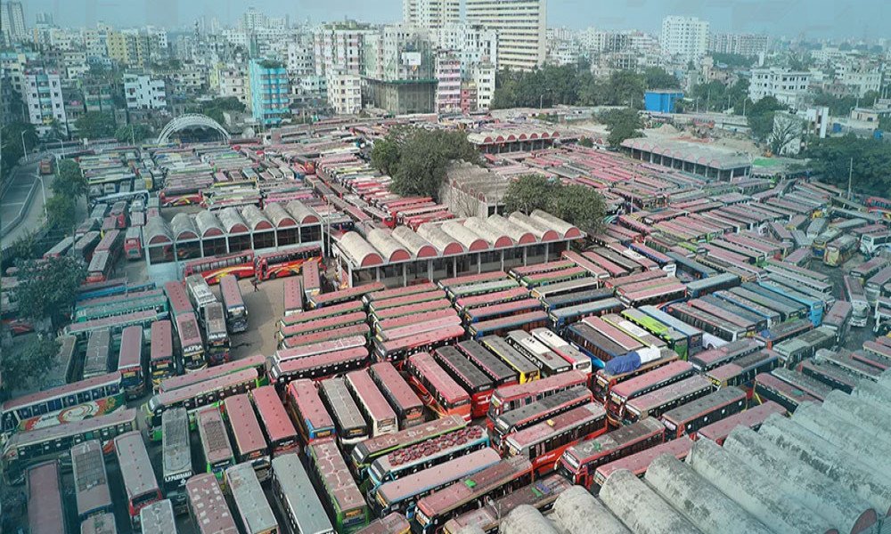 রাজধানীর যানজট কমাতে বিকল্প টার্মিনাল ব্যবহারের উদ্যোগ