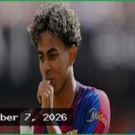 টানা দুই ম্যাচে জোড়া গোল করে ছন্দে ফিরলেন লামিন ইয়ামাল