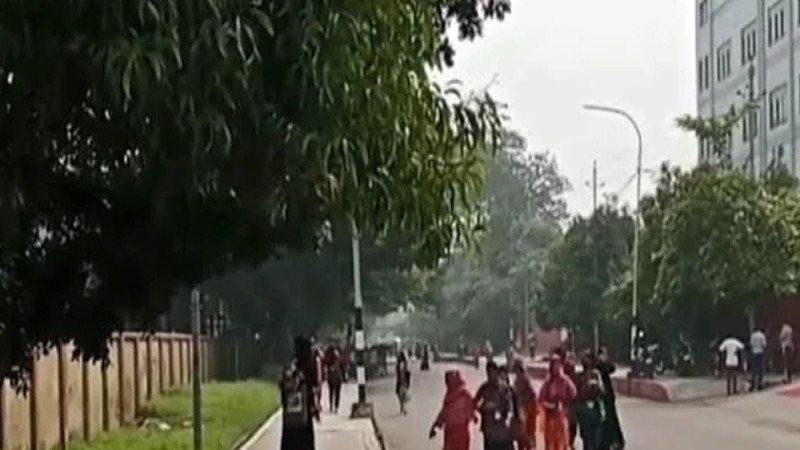 কুমিল্লা ইপিজেডে জিন-পেত্নী আতঙ্কে নারী শ্রমিকদের বিশৃঙ্খলা