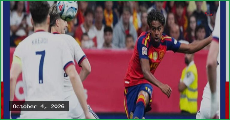 লামিন ইয়ামালের জাদুতে চেক প্রজাতন্ত্রকে হারালো স্পেন