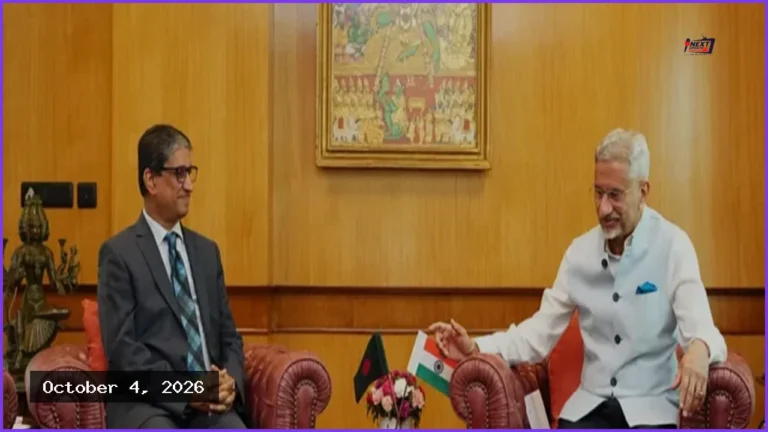দিল্লিতে ভারতের পররাষ্ট্রমন্ত্রীর সঙ্গে বিদায়ী হাইকমিশনারের বৈঠক
