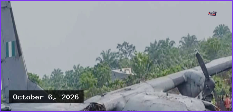 নাইজেরিয়ায় সামরিক বিমান বিধ্বস্ত: ৩২ আরোহীর মর্মান্তিক মৃত্যু
