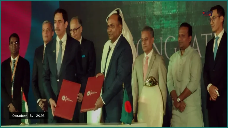 চট্টগ্রাম বন্দরে নিউমুরিং কনটেইনার টার্মিনাল পরিচালনায় ডিপি ওয়ার্ল্ডের চুক্তি
