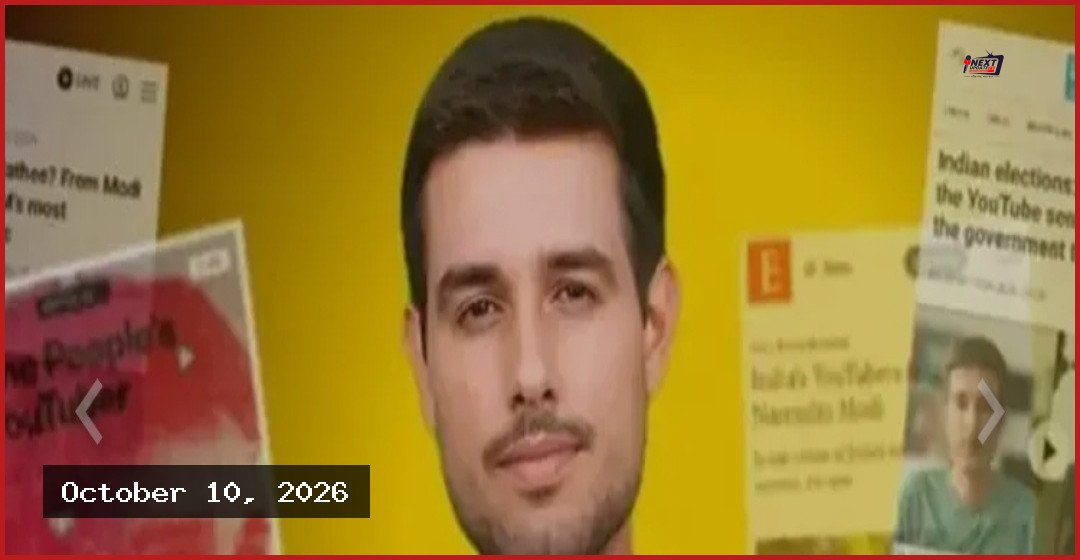 দিল্লির বিক্ষোভে যোগ দেওয়ার আগেই আটক ইউটিউবার ধ্রুব রাঠি