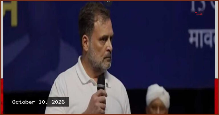 সংবিধান রক্ষায় পিছু হটব না, মোদিকে হুঁশিয়ারি রাহুল গান্ধীর