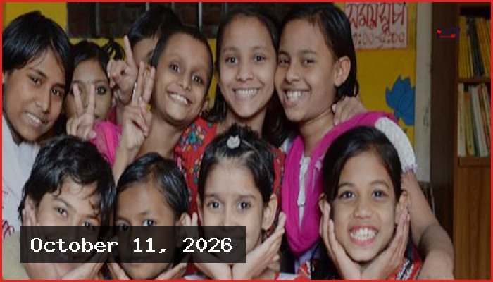 আজ আন্তর্জাতিক কন্যাশিশু দিবস: বাল্যবিয়ে বন্ধে গুরুত্বারোপ