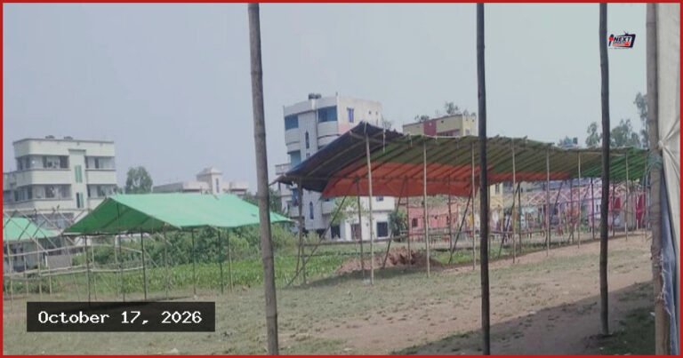 অনুমতি ছাড়াই বাহুবলে বাণিজ্য মেলার প্রস্তুতি, জনমনে শঙ্কা
