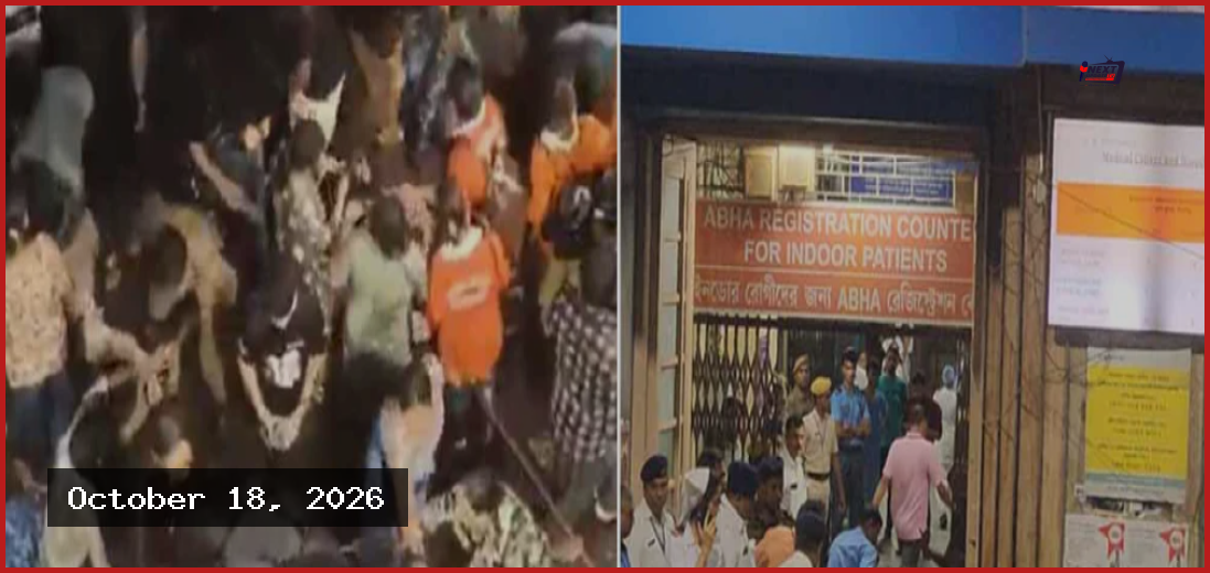 কলকাতায় মণ্ডপ ভেঙে ১৭ জনের মৃত্যু, আহত ২০