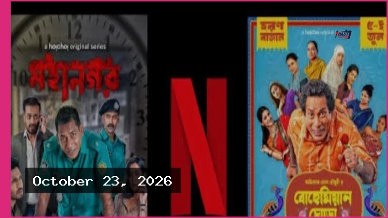 নেটফ্লিক্সে আসছে হইচইয়ের বাংলা সিরিজ, দুই বছরের চুক্তি