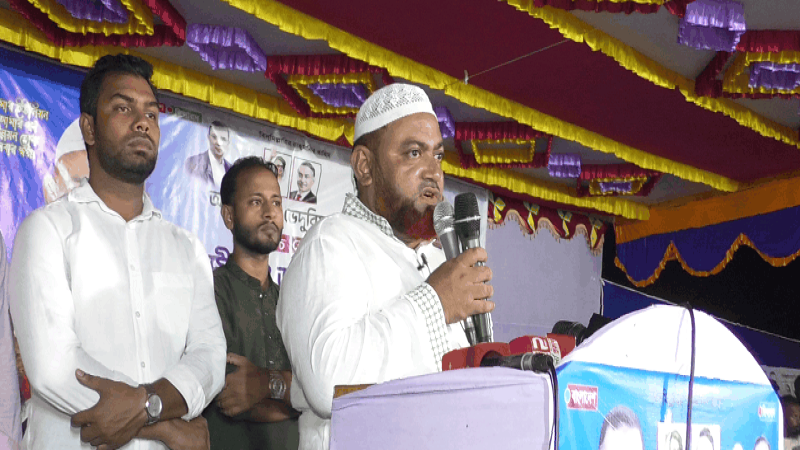 ভোলা সদর ইউপি নির্বাচন: ভেদুরিয়ায় চেয়ারম্যান প্রার্থী জাকিরের নির্বাচনী তৎপরতা