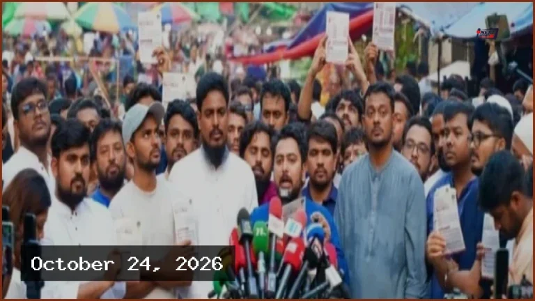 দুর্গাপূজার শান্তিতে সরকারের কোনো কৃতিত্ব নেই: নাহিদ ইসলাম