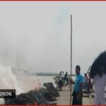 নাটোরের হালতী বিলে অবৈধ জাল ও বানা উচ্ছেদ অভিযান