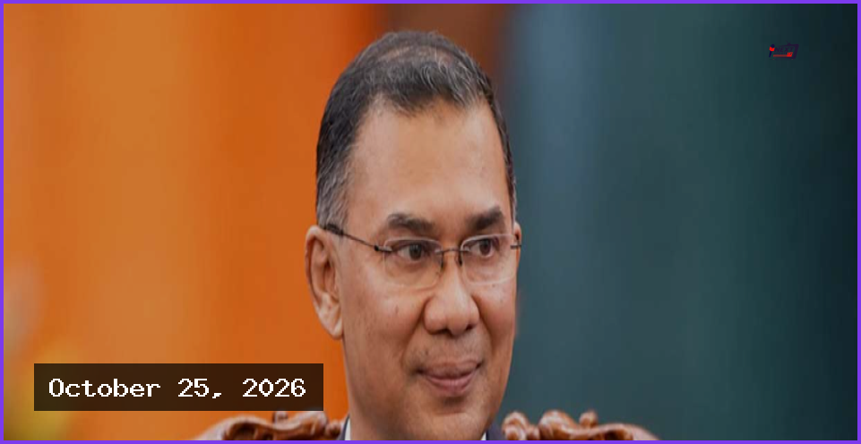 জাপান সফরে ঢাকা ছাড়ছেন প্রধানমন্ত্রী তারেক রহমান