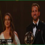 হ্যারি কেন ও অ্যালেক্সিয়া পুতেয়াসের ব্যালন ডি'অর জয়